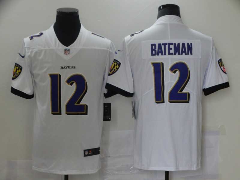 Nike Ravens 12 Rashod Bateman White 2021 NFL Draft Vapor Untouchable Limited Jersey,We sell and wholesale Nike Ravens 12 Rashod Bateman White 2021 NFL Draft Vapor Untouchable Limited Jersey on line form chian!